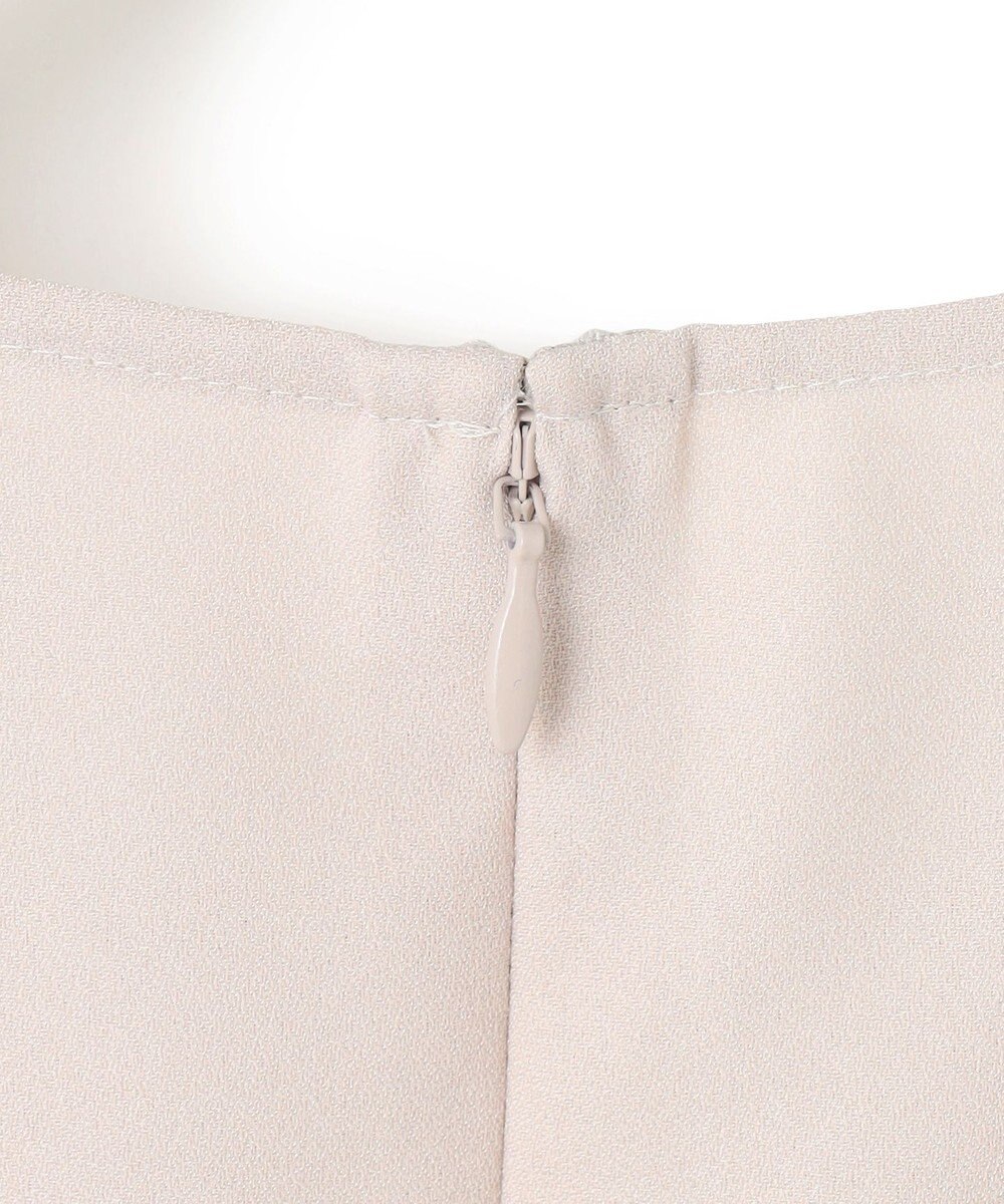 ICB 【UVケア・接触冷感・速乾・防シワ・洗える】 FluidBackSatin ランタンスリーブブラウス 