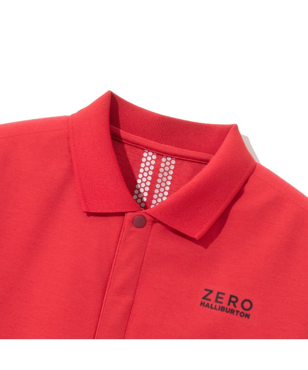 ZERO HALLIBURTON フライフロント 鹿の子 ポロシャツ 82831 W4S1a レディースゴルフ 