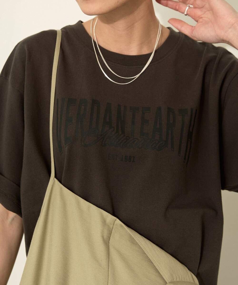 AMERICAN HOLIC バイオウォッシュ加工ロゴＴシャツ 