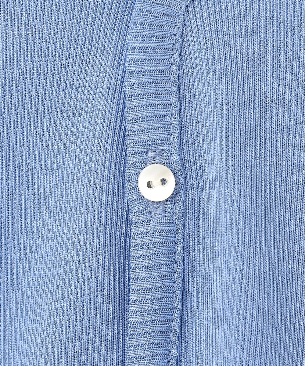 BEIGE， 【洗える・BAILA 10月号掲載】MARINO / 2WAYリブコンパクトカーディガン 