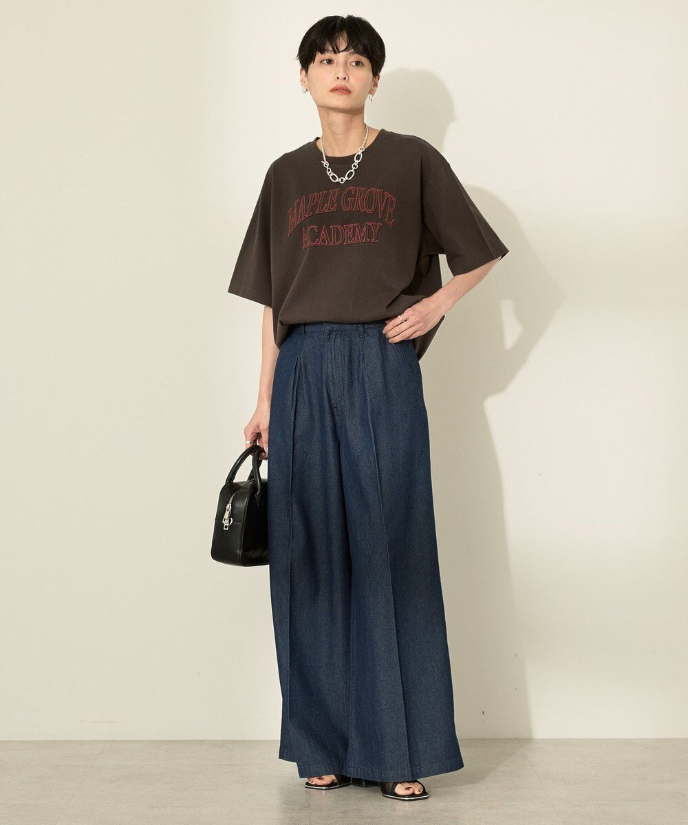 AMERICAN HOLIC バイオウォッシュ加工ロゴＴシャツ 