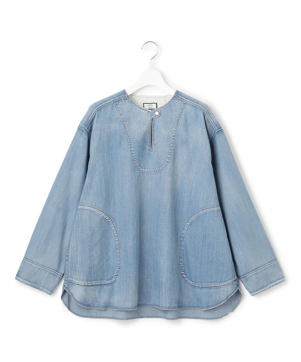 J.PRESS YORK STREET 【WOMEN】ダンガリーデニム ブラウス 