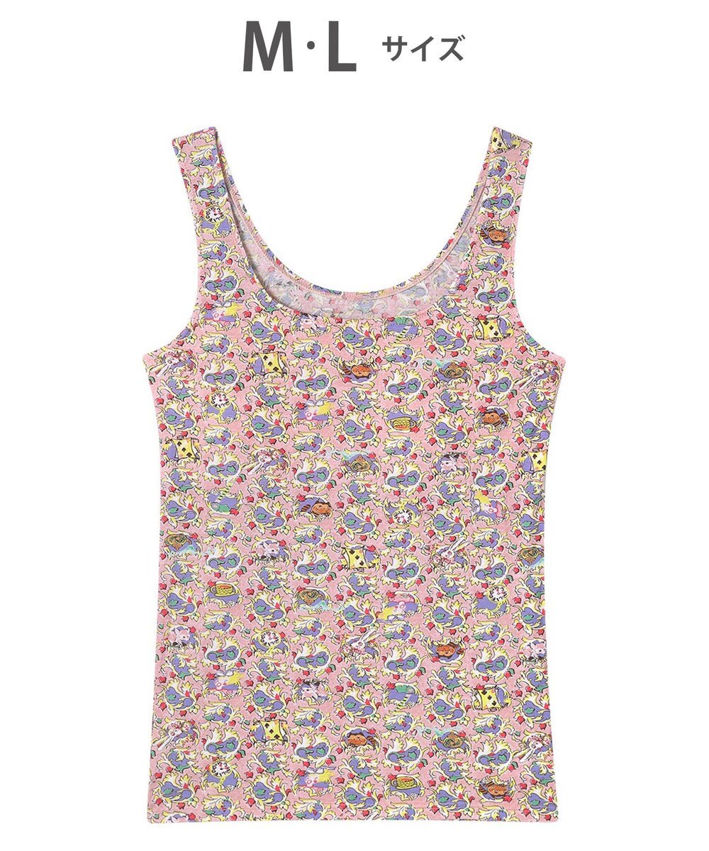 tsumori chisato SLEEP ツモリチサト インナー ベア天竺素材(身生地) パッド付き ノースリーブ タンクトップ レディース UCX563 /ワコール 