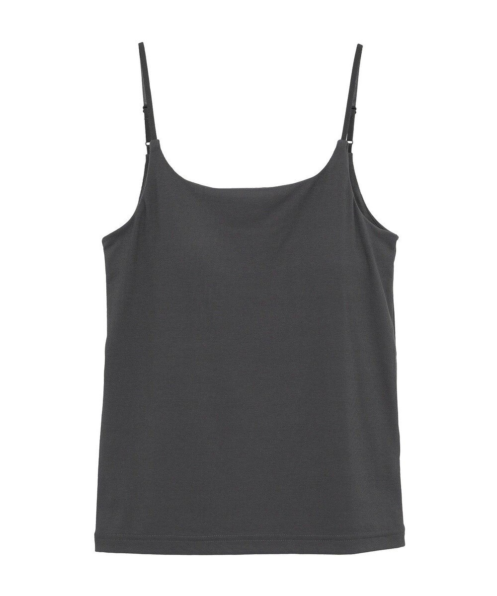 AMERICAN HOLIC 【カップ付き】細リブキャミソール 