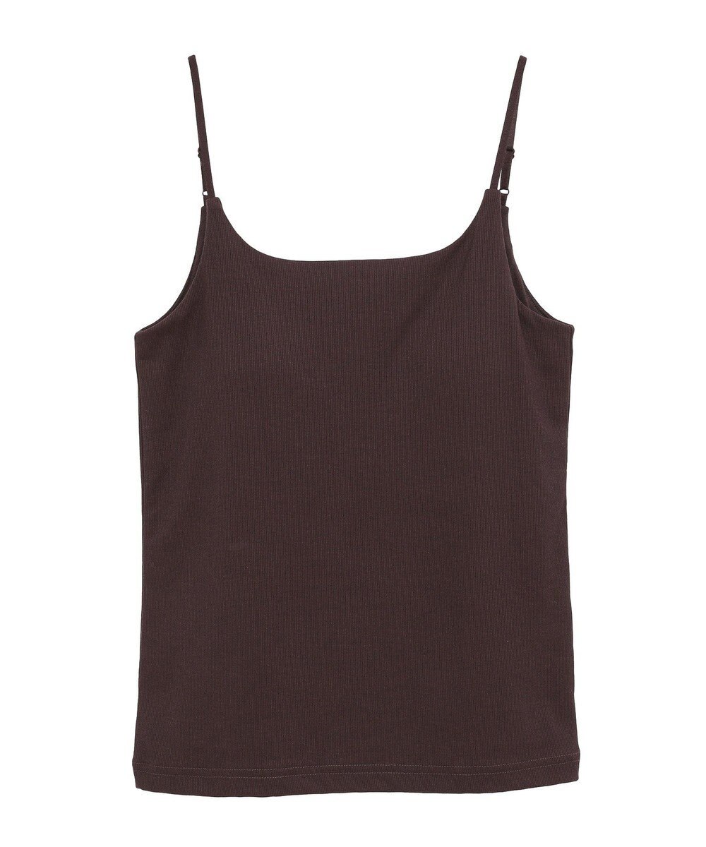 AMERICAN HOLIC 【カップ付き】細リブキャミソール 