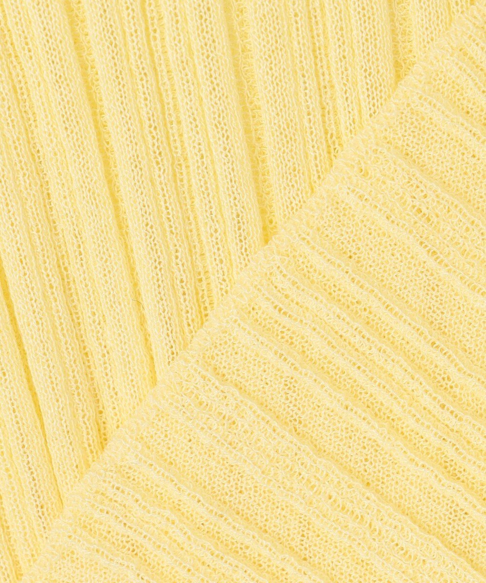 uncrave シアーニット タートルネック トップス（uncrave WHITE） 