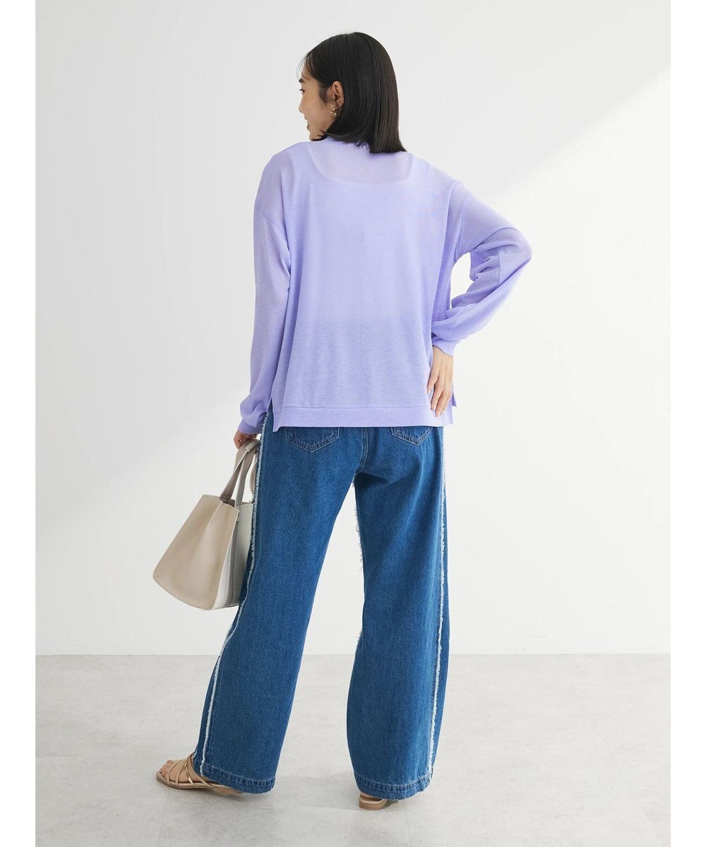 Green Parks Ｖネックシアーカットカーディガン 