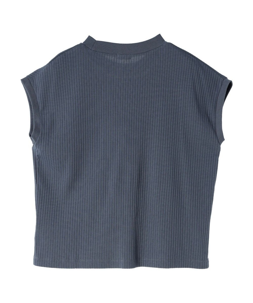 earth music&ecology フレンチスリーブリブプルオーバー 