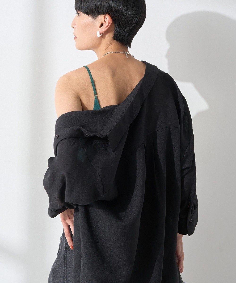 AMERICAN HOLIC 【カップ付き】細リブキャミソール 