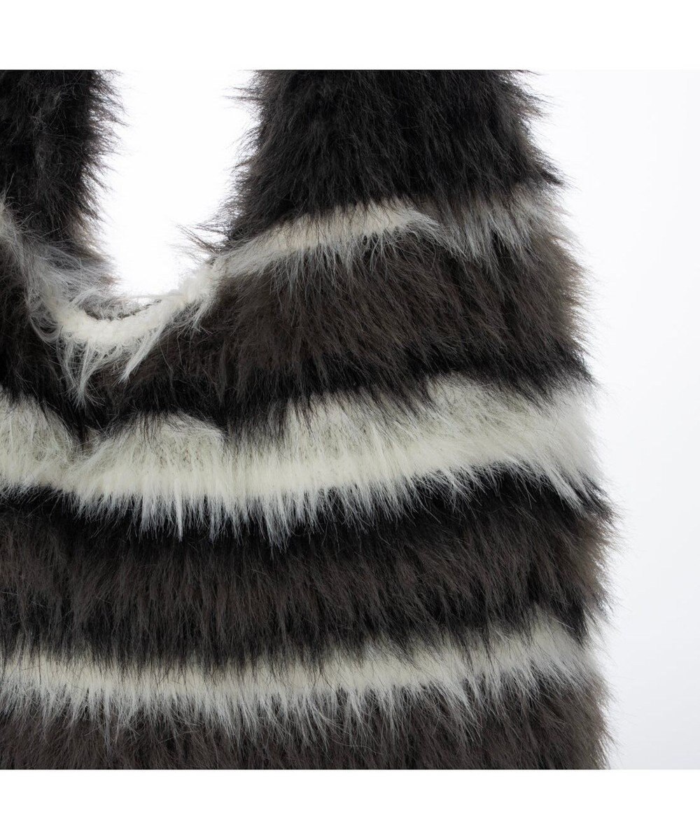 UNBILLION カシュカシュ cachecache / マルチボーダーファートート 