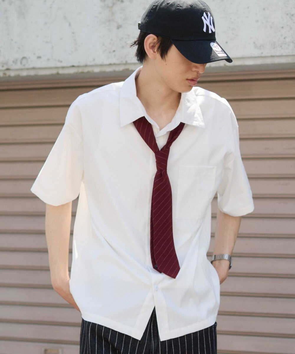 WEGO クロップドSSムジシャツ 