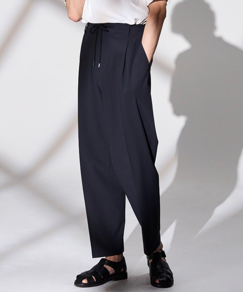 JOSEPH HOMME 【WEB限定】【新素材 / 新型】サマーヴェールストレッチ　ドロスト付ワイドテーパードパンツ/ MARLOW 