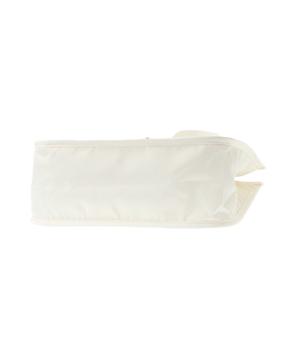 Maison de FLEUR チェリー刺繍パイピングスクエアトートバッグ 