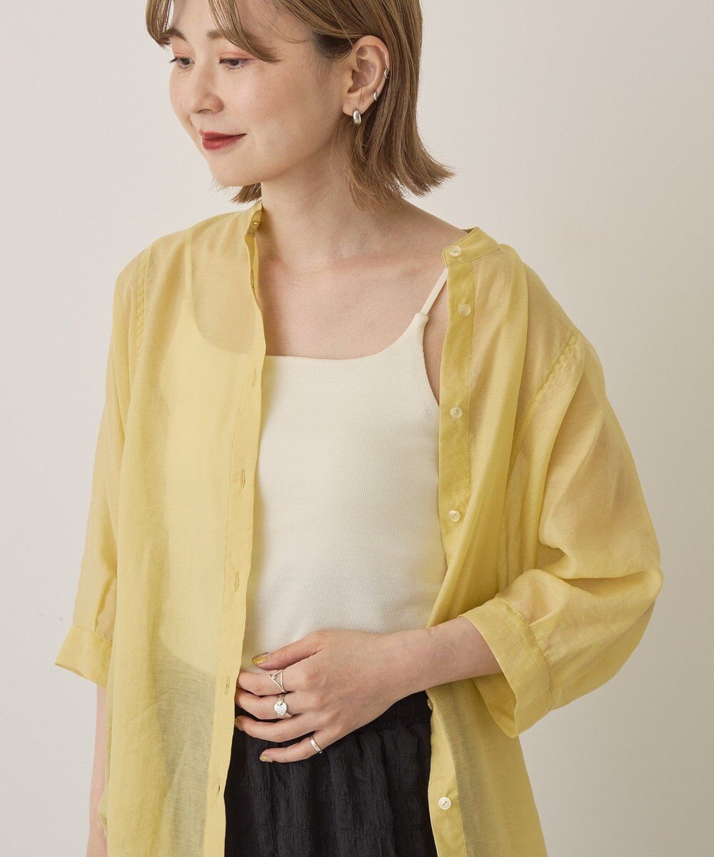 AMERICAN HOLIC 【カップ付き】細リブキャミソール 