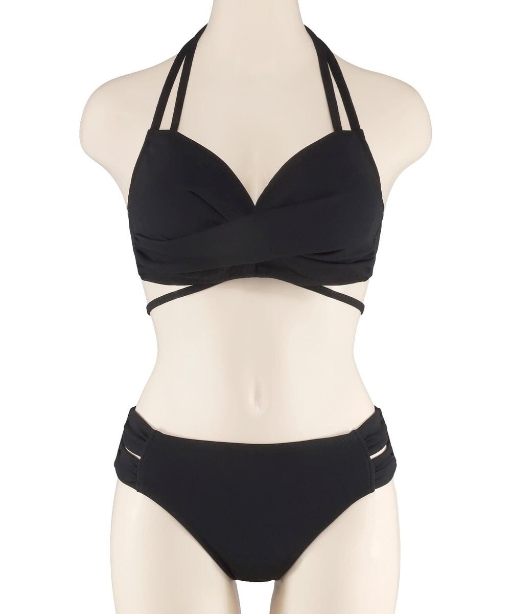 San-ai Resort（三愛水着楽園） 【San-ai Resort×PEACH　JOHNコラボ】【ナイスバディ水着】カシュクールワイヤービキニ　9M・11L　【San-ai Resort（サンアイリゾート）】 