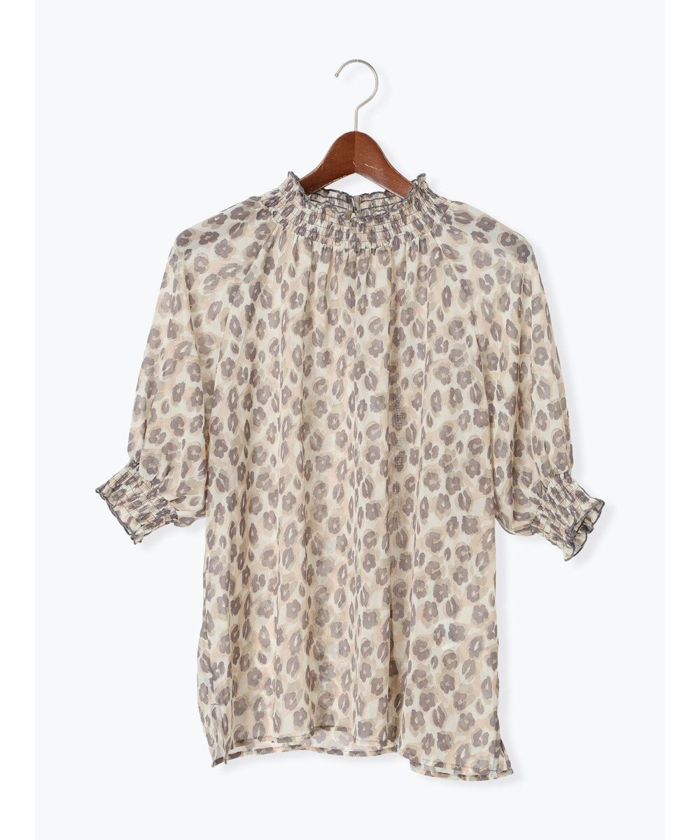 Te chichi パターンアソートシャーリングブラウス 