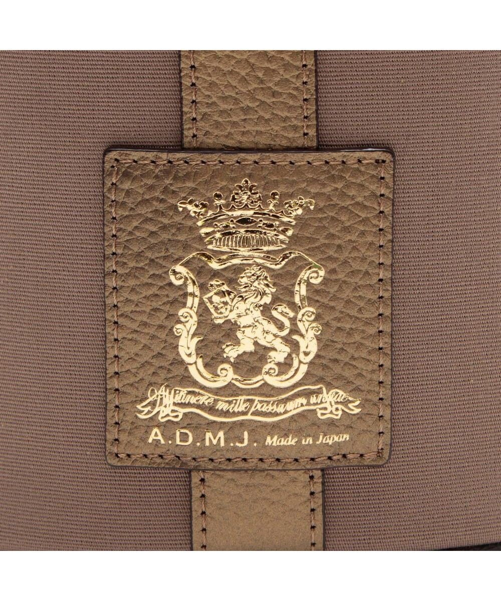 A.D.M.J. 【ファブリック】オフィサー/イアリアンファブリックバケットショルダートートS 