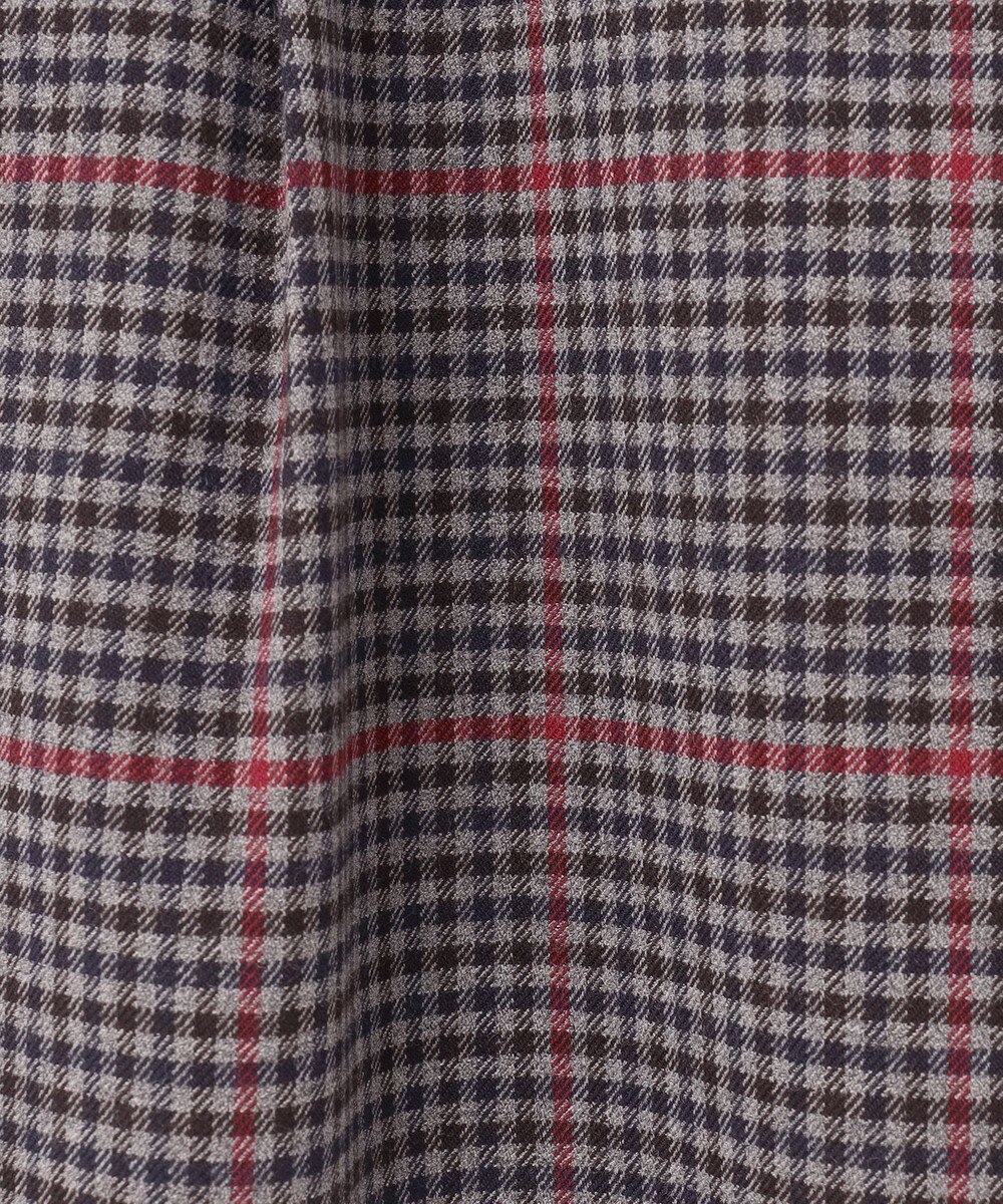 組曲 T/Rツイルストレッチ ワイドパンツ 