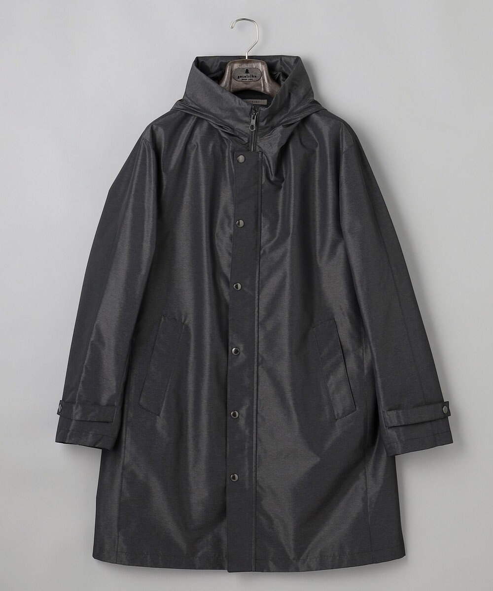GOTAIRIKU 【シーンレスに対応】ブライトシャンブレーミリタリーパーカ コート 