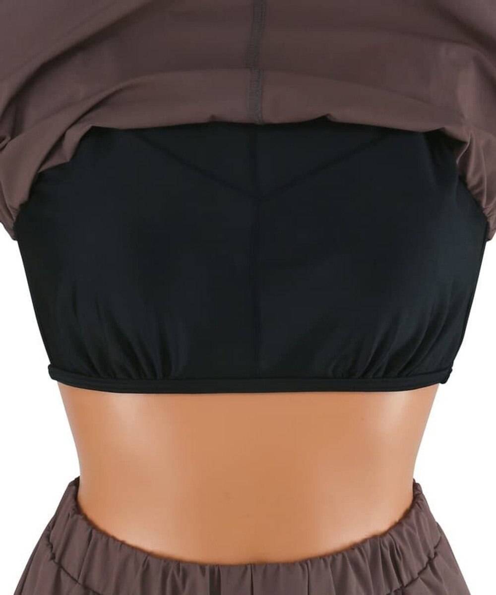 San-ai Resort（三愛水着楽園） 【カップ付きセット水着】タンキニ セット水着　無地【Ungrid（アングリッド）】 