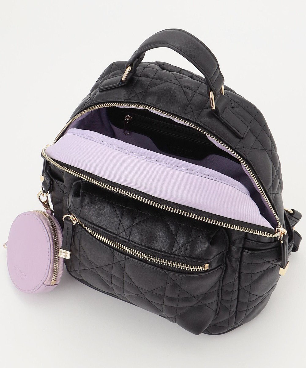 LA BAGAGERIE 【MONICA】ポーチ付きキルティングリュック 