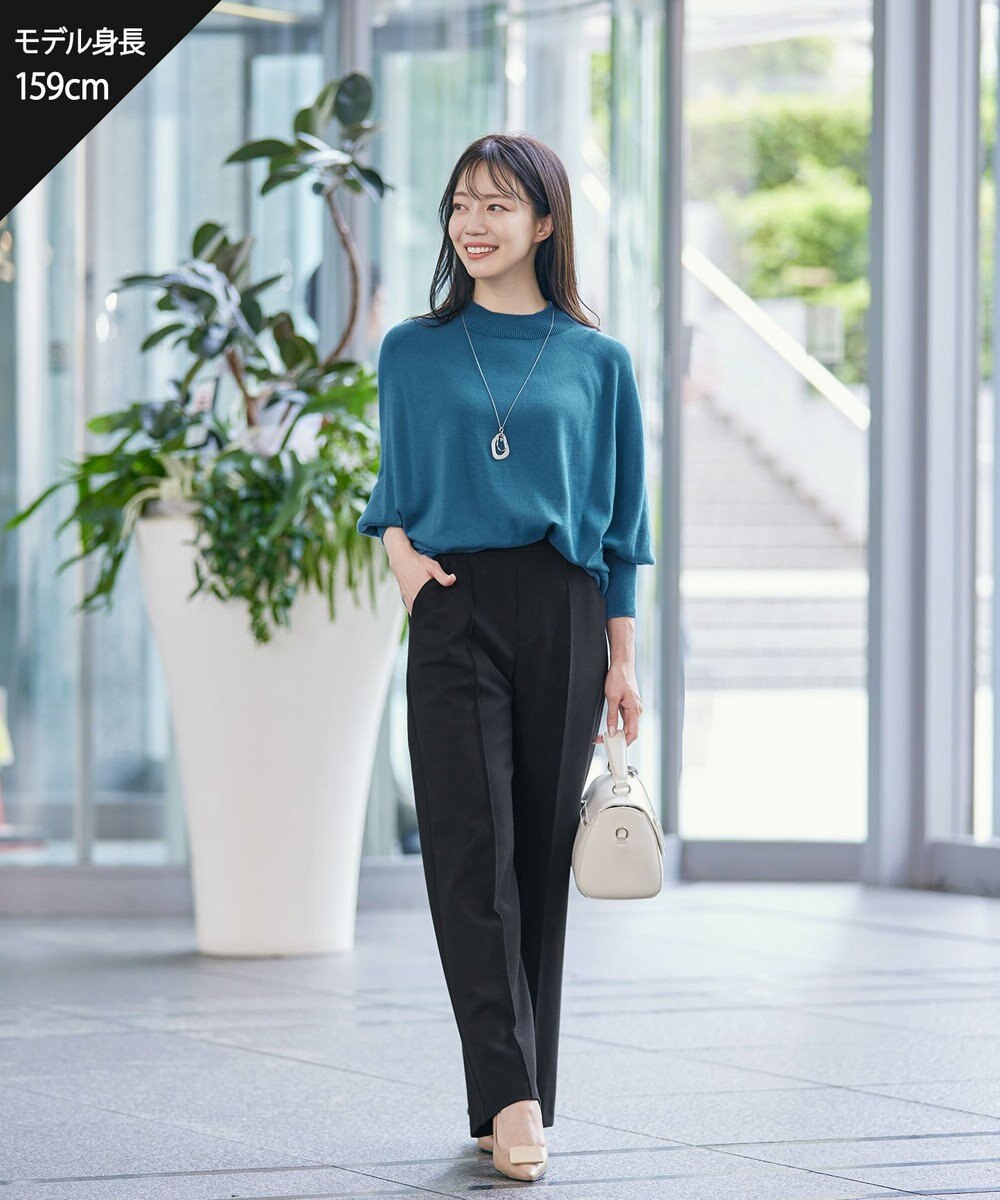 Tiaclasse L 【GOLD LABEL】【洗える】抗菌・防臭加工 ホールガーメント®ドルマンニット 