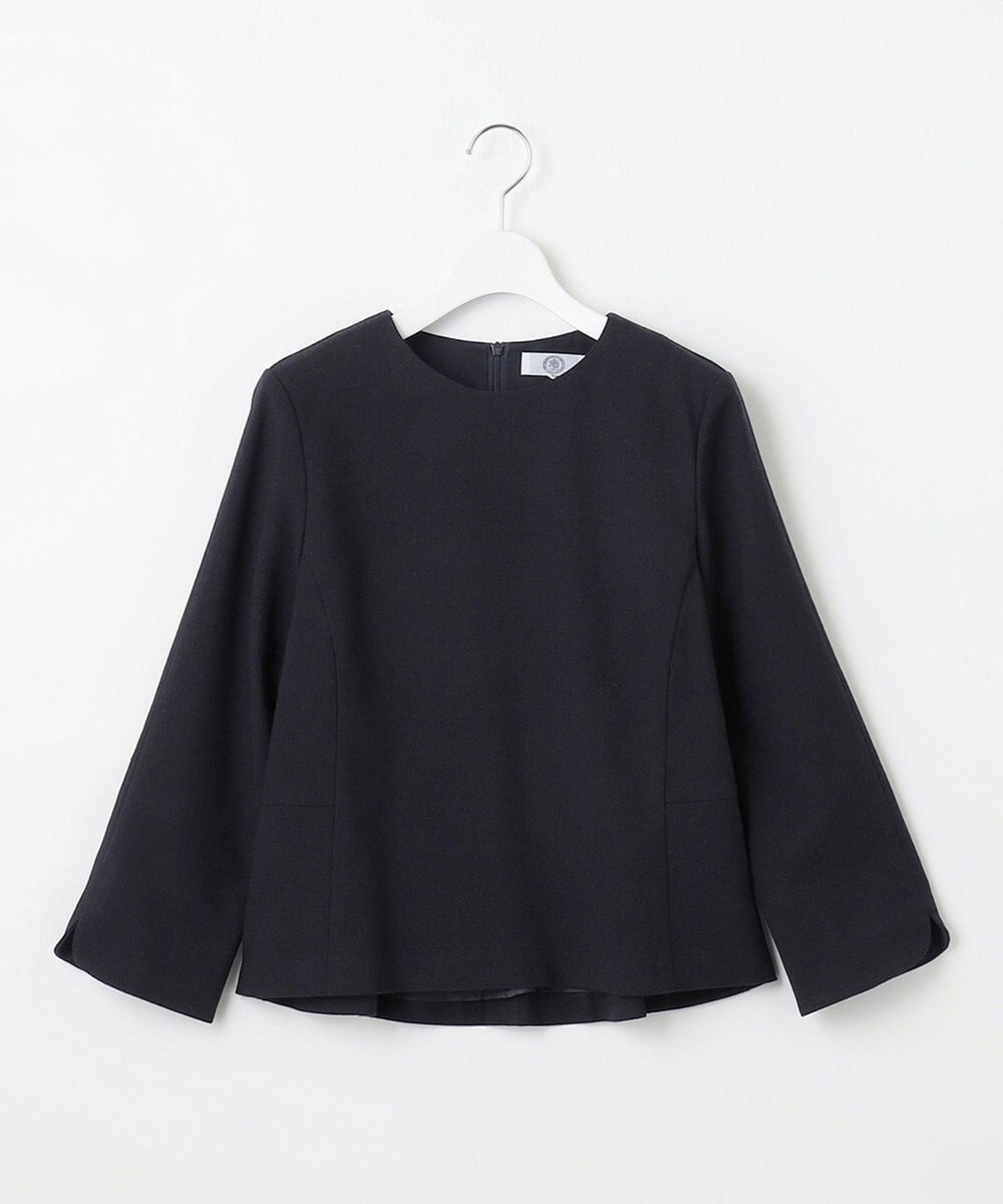 J.PRESS LADIES L ライトツイードストレッチ ブラウス 