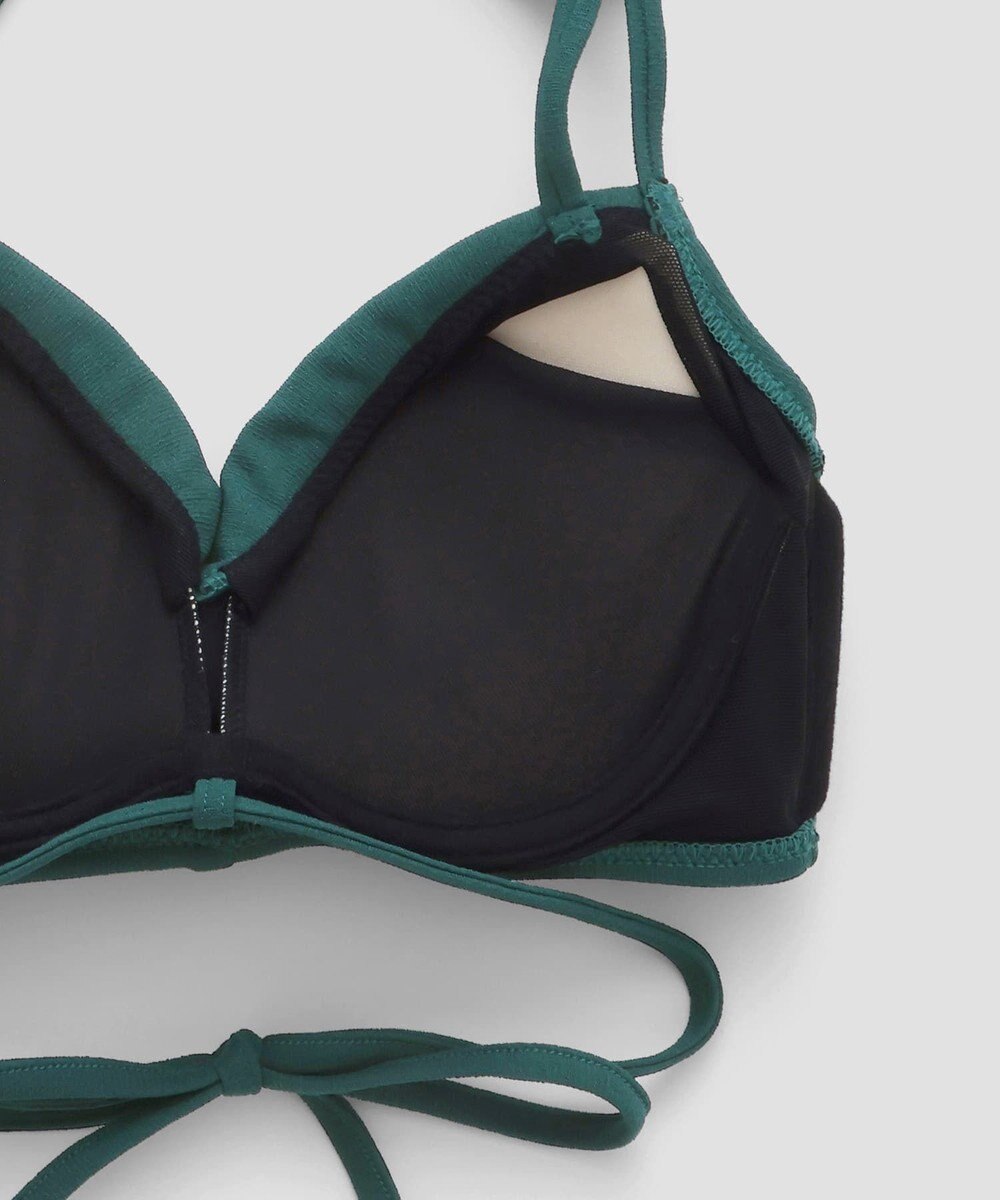 San-ai Resort（三愛水着楽園） 【San-ai Resort×PEACH　JOHNコラボ】【ナイスバディ水着】カシュクールワイヤービキニ　9M・11L　【San-ai Resort（サンアイリゾート）】 