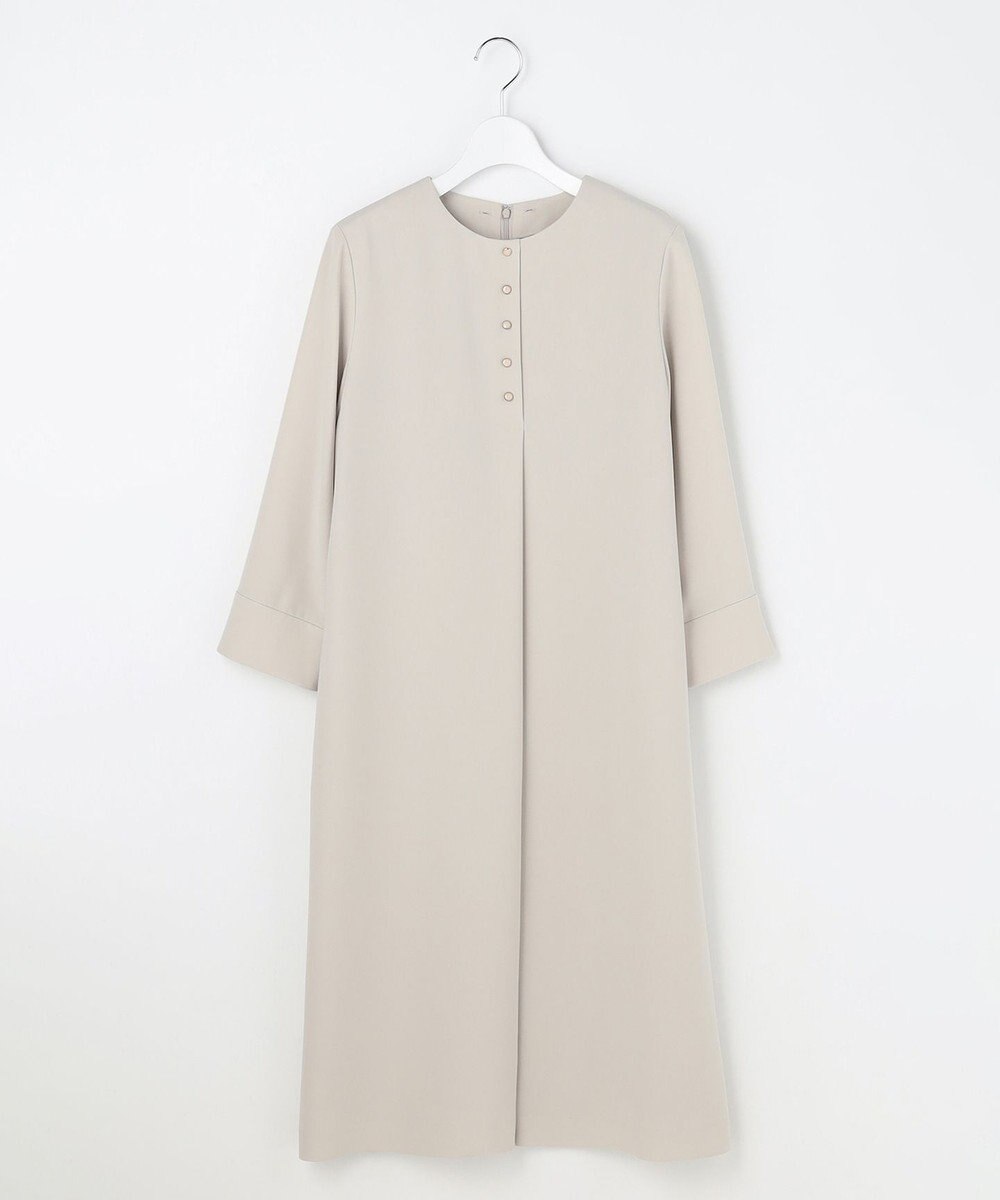 J.PRESS LADIES S 【2way】セラテリーダブルクロス 襟付き ワンピース 