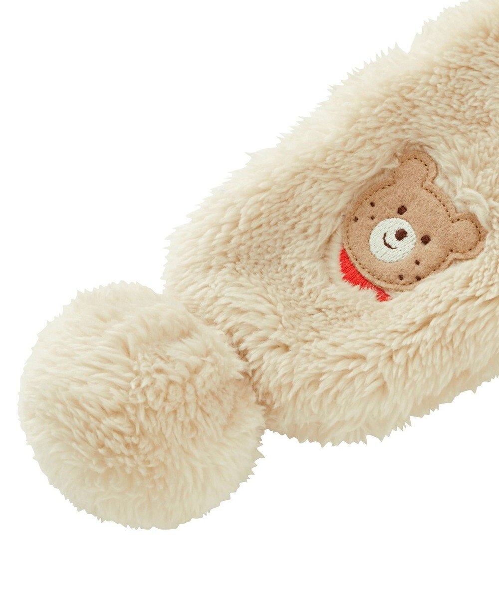 MIKI HOUSE HOT BISCUITS シープボア マフラー 