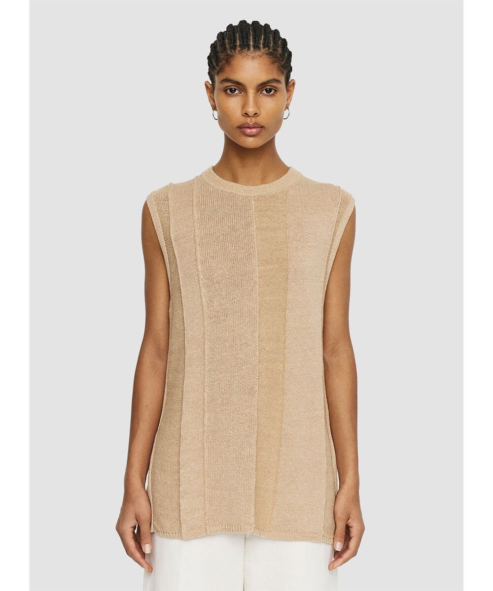 JOSEPH 【洗える】リネンブレンド　タンクトップ 