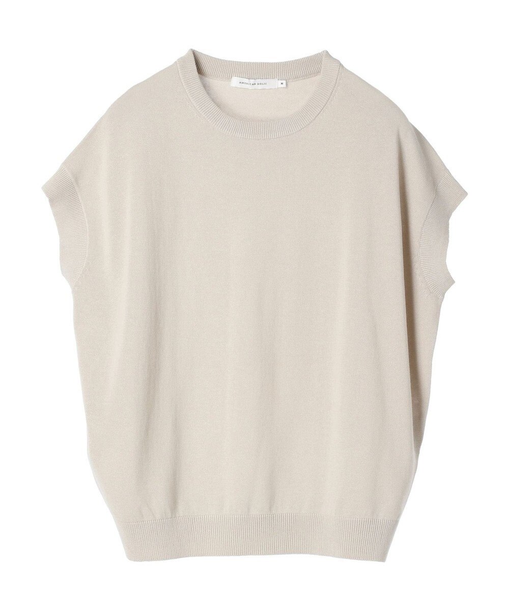 AMERICAN HOLIC フレンチスリーブニットプルオーバー 