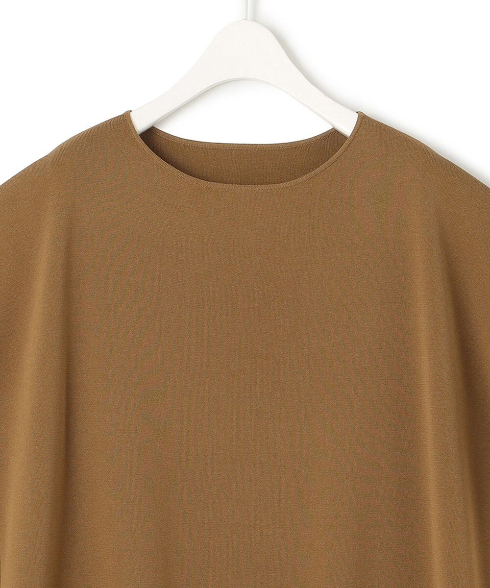 ICB 【WEB限定・洗える】ドライコットンアセテート  サイドスリットワンピース 