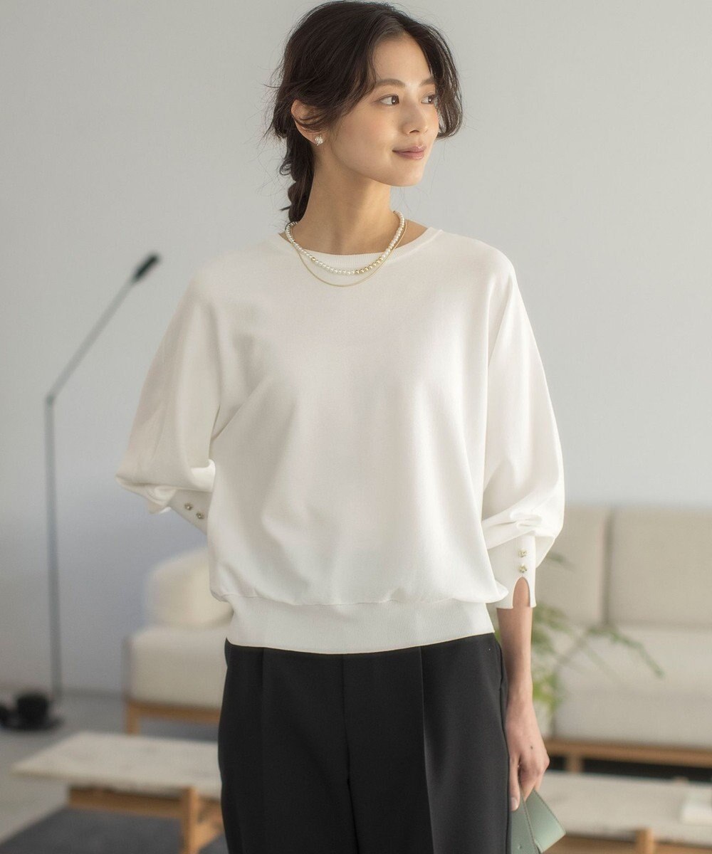 組曲 パール&メタルチェーンネックレス 