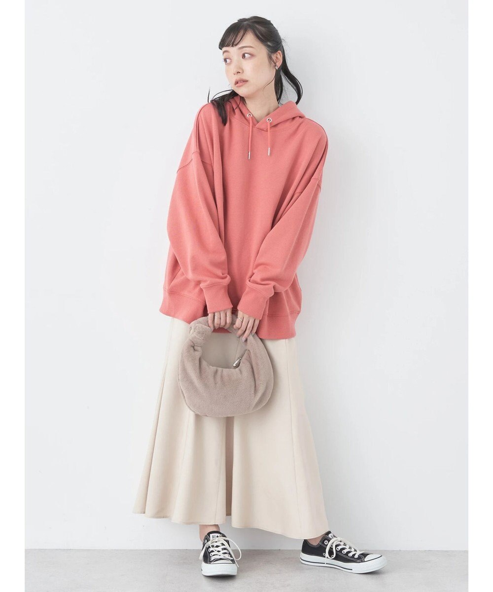 earth music&ecology スウェットルーズパーカー 