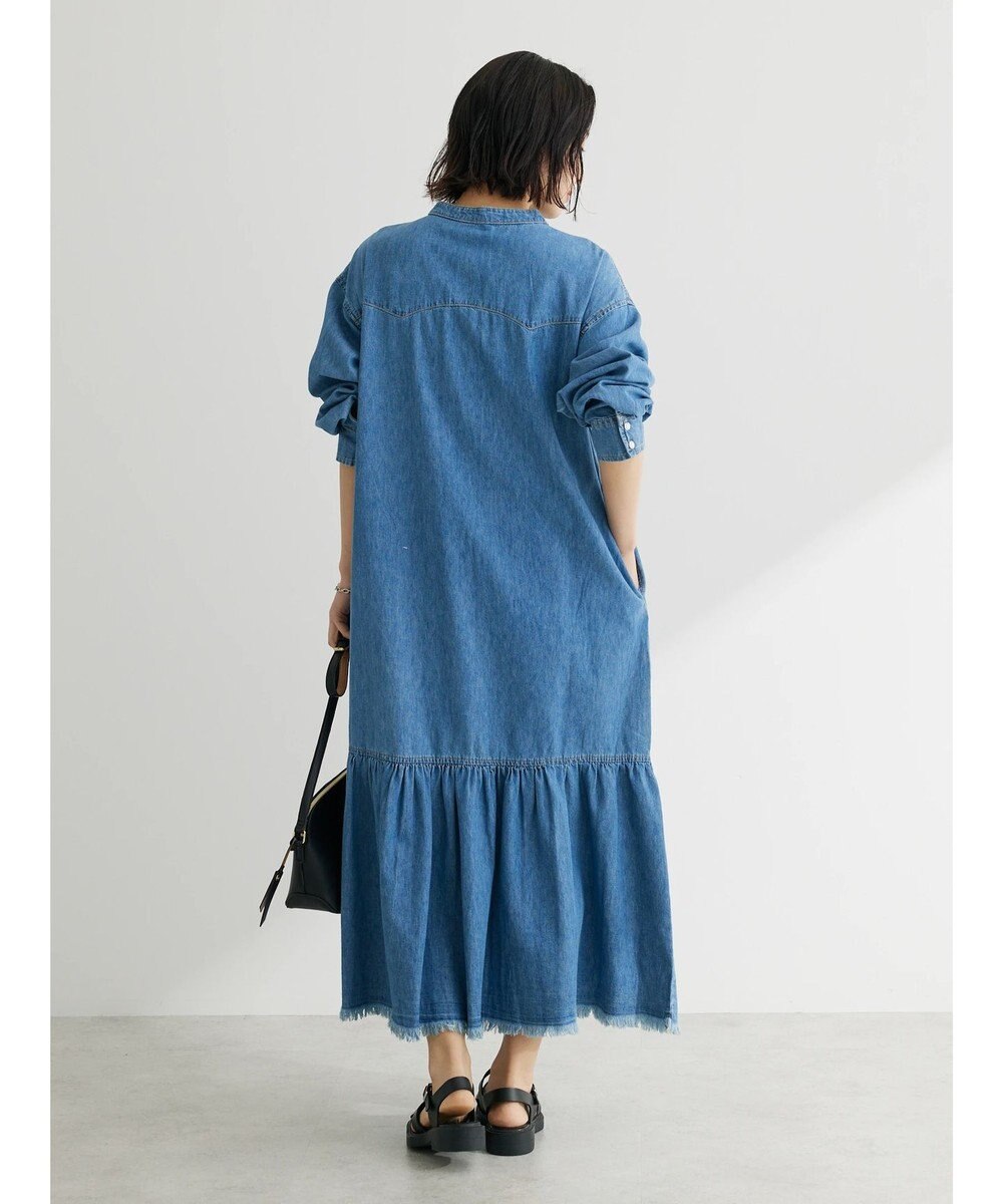 Green Parks ・ＳＵＧＡＲ　ＳＰＯＯＮ　デニムウエスタンワンピース 