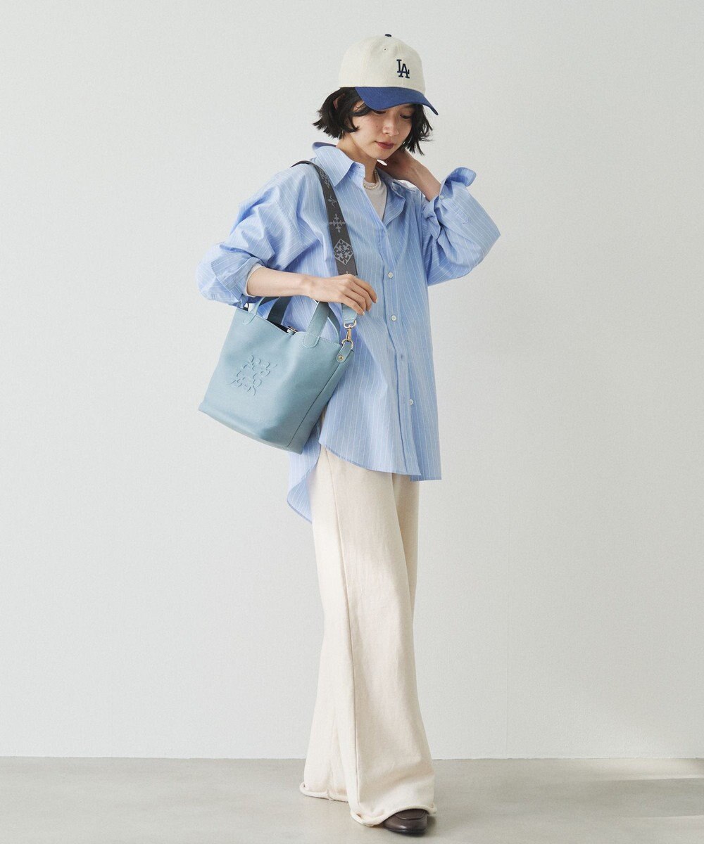 russet エンボスモノグラム2WAYミニトートバッグ(CE-1672-WEB) 