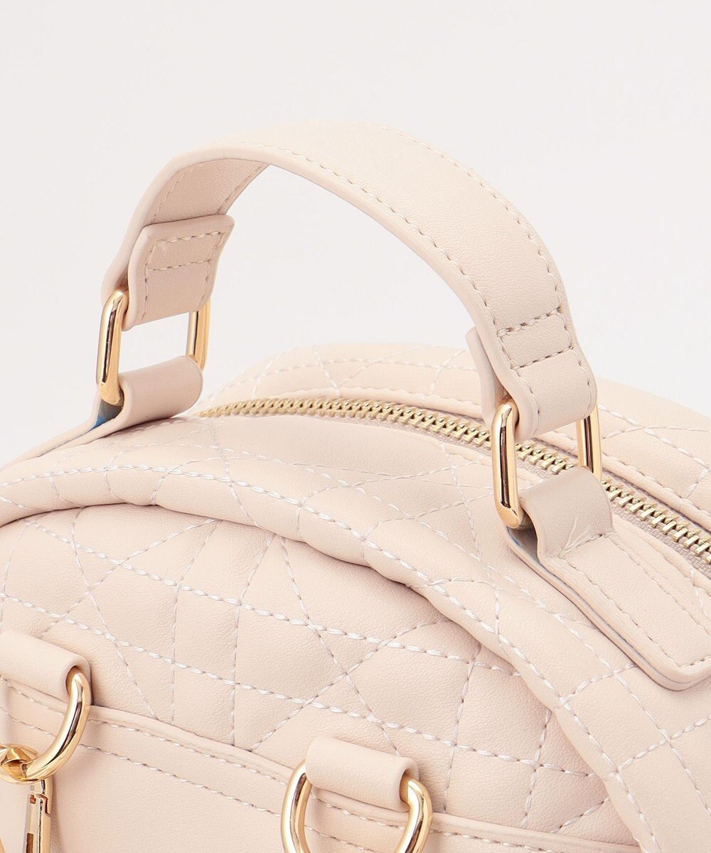 LA BAGAGERIE 【MONICA】ポーチ付きキルティングリュック 