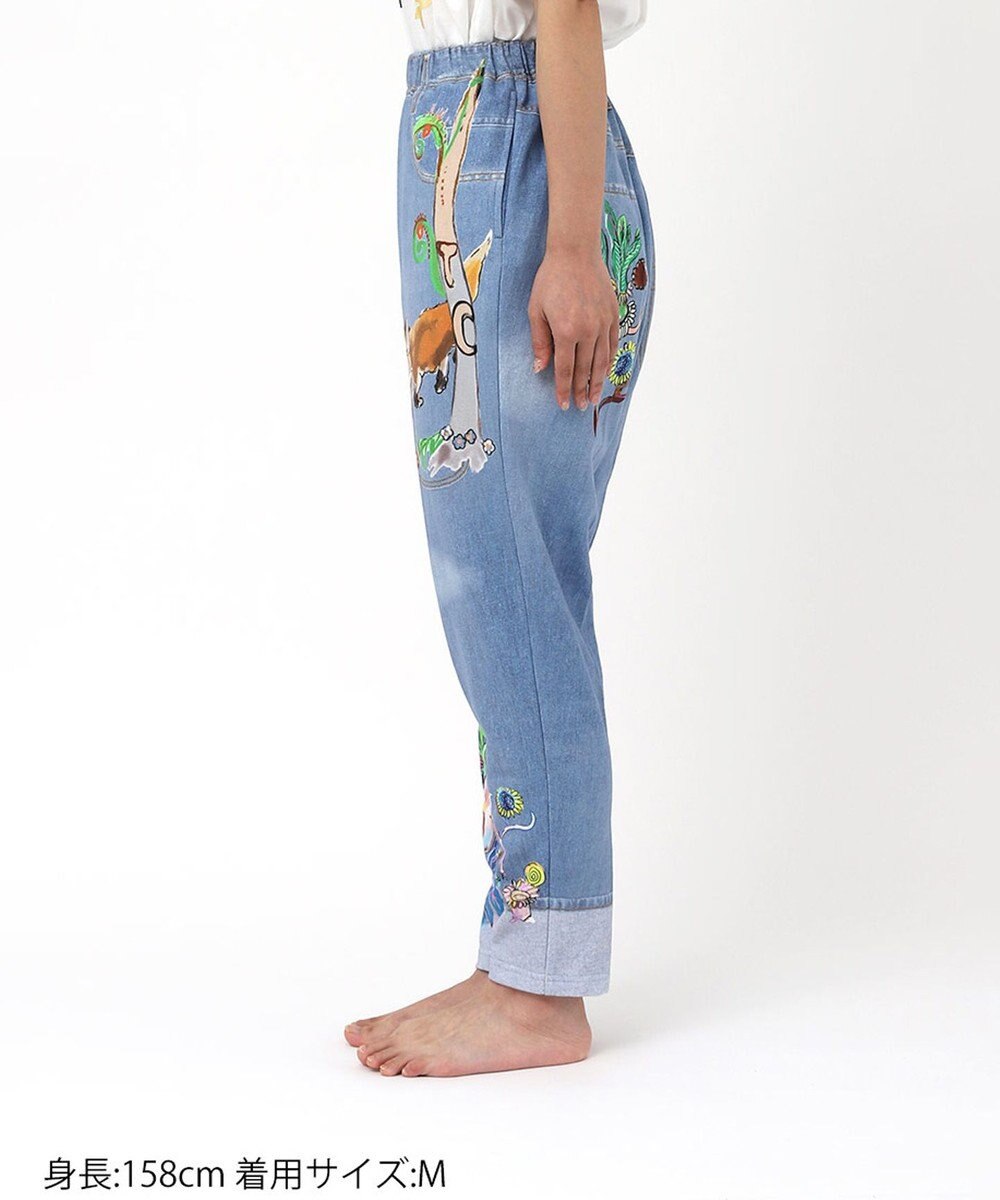 tsumori chisato SLEEP ツモリチサト ボトムス 長ズボン ルームウエア 綿100%(本体) ミニ裏毛素材 レディース UOX544 /ワコール 