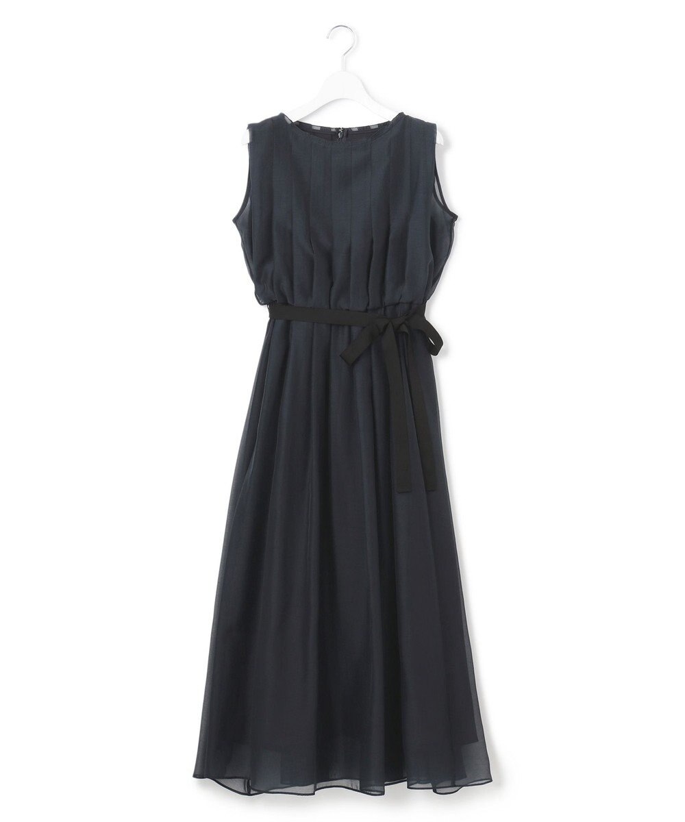 23区 【APPLAUDIR】グロッシーオーガンザ ドレス 
