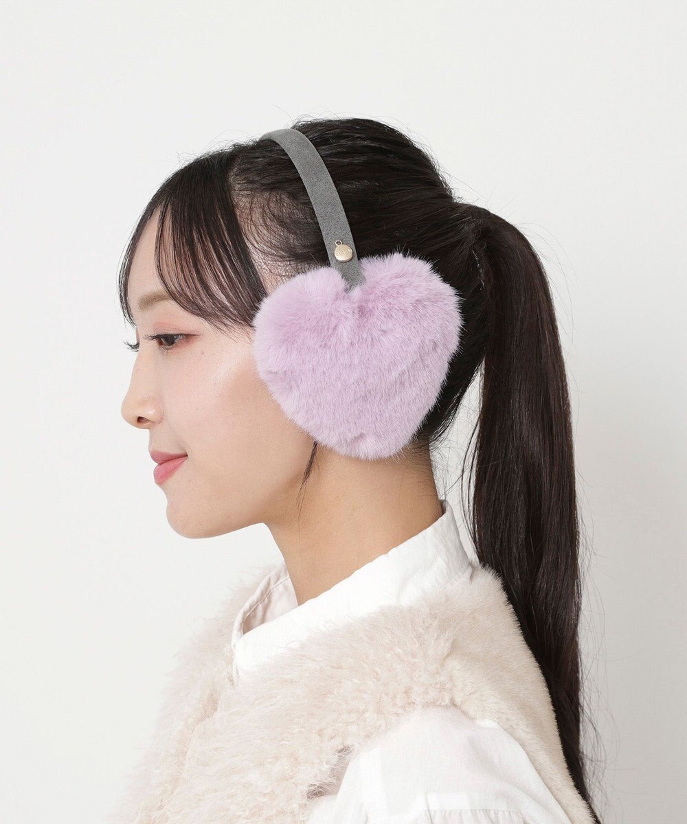 MOONBAT 【ラッピングBOX付き】FURLA ハート型イヤマフ 