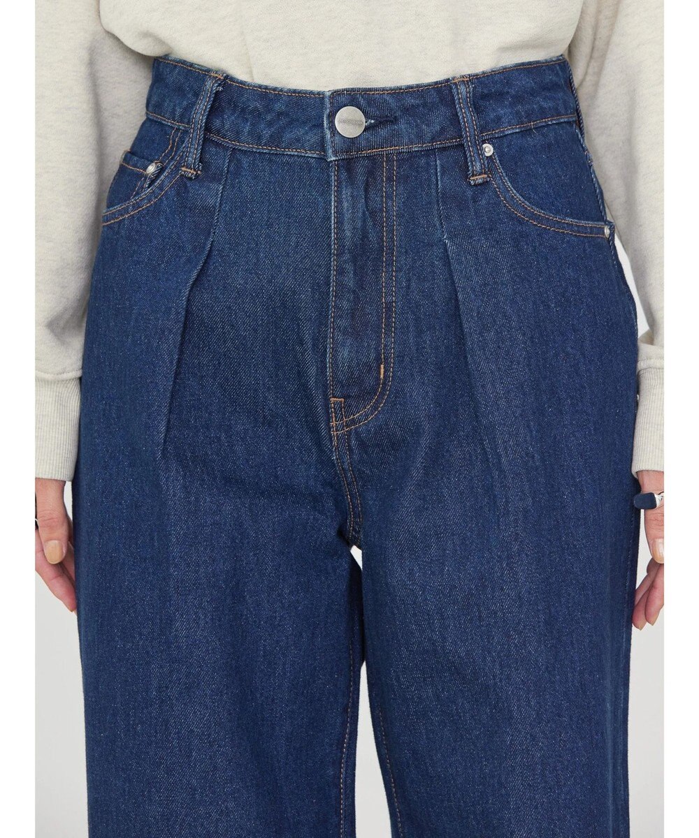 AMERICAN HOLIC フロントタックワイドデニム 