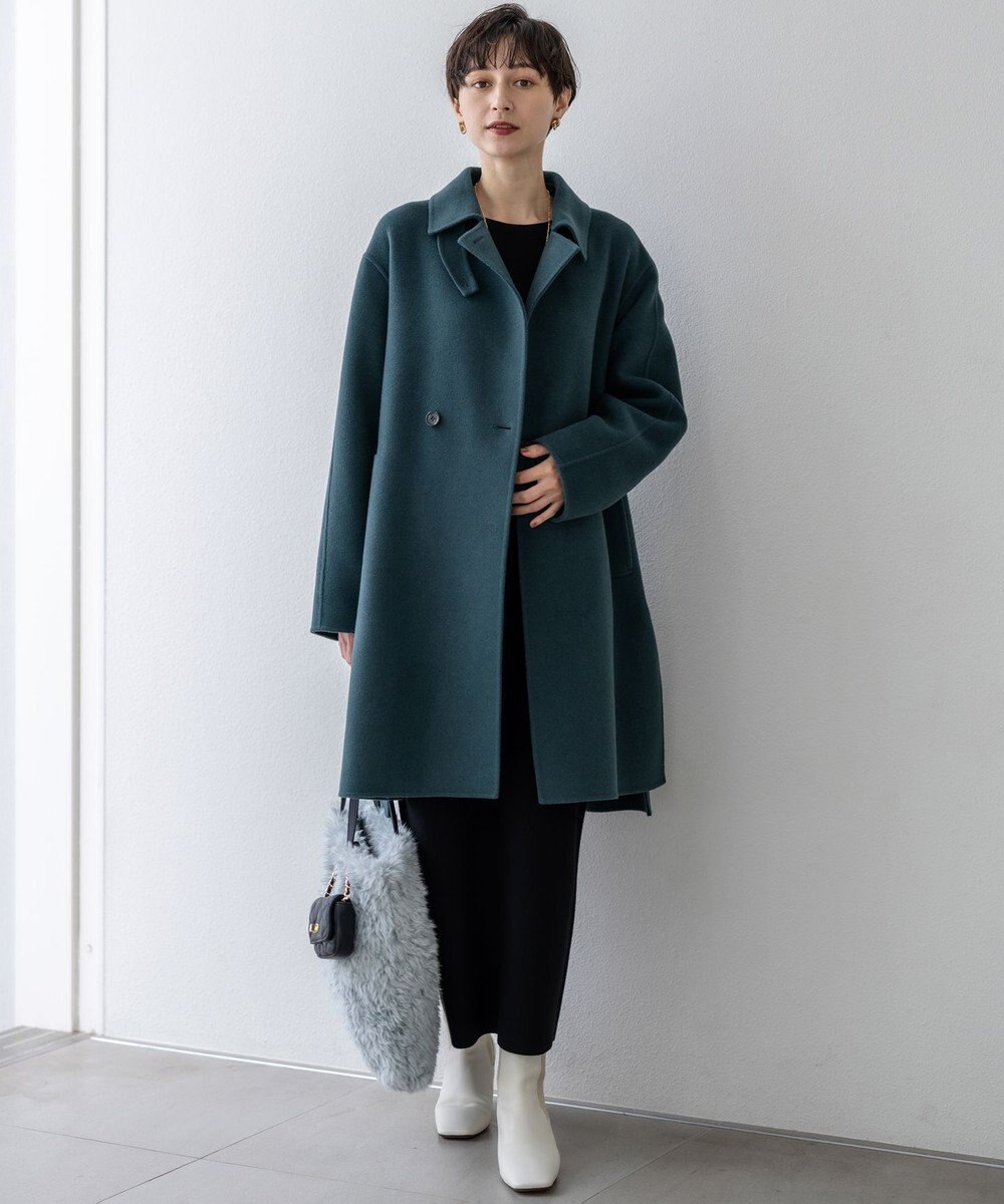 23区 L 【VERYベストアウター大賞「ロングアウター賞」受賞！/滝沢眞規子さん着用】 MANTECOPure リバー チェスターコート 