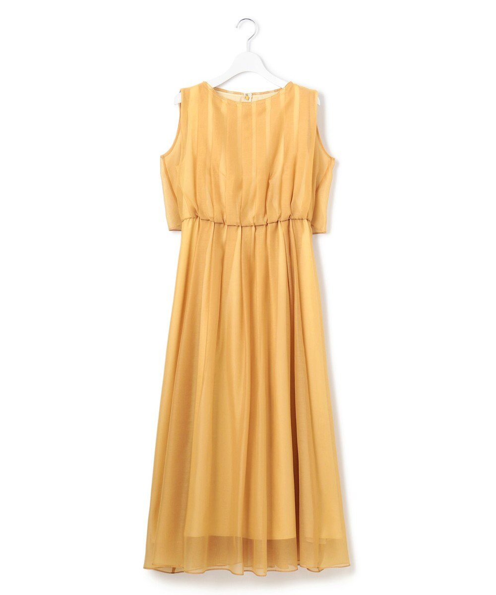 23区 【APPLAUDIR】グロッシーオーガンザ ドレス 