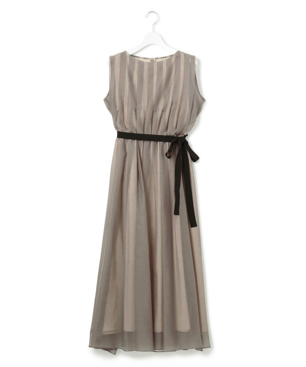23区 【APPLAUDIR】グロッシーオーガンザ ドレス 