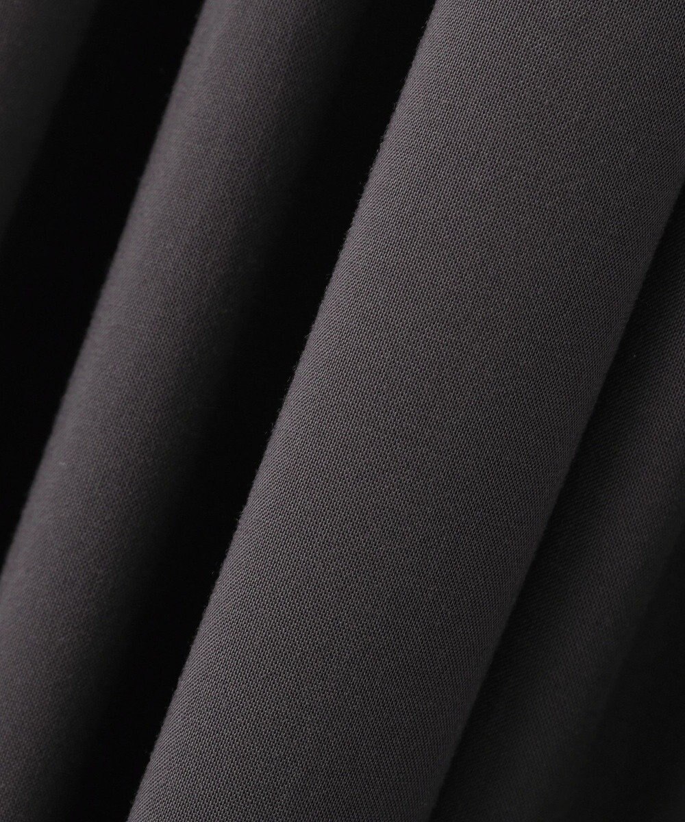 Green Parks スキッパーギャザーワンピース 