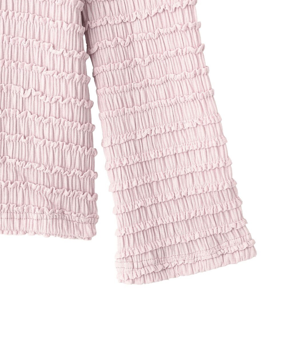 earth music&ecology 【予約】シャーリングカットカーディガン 