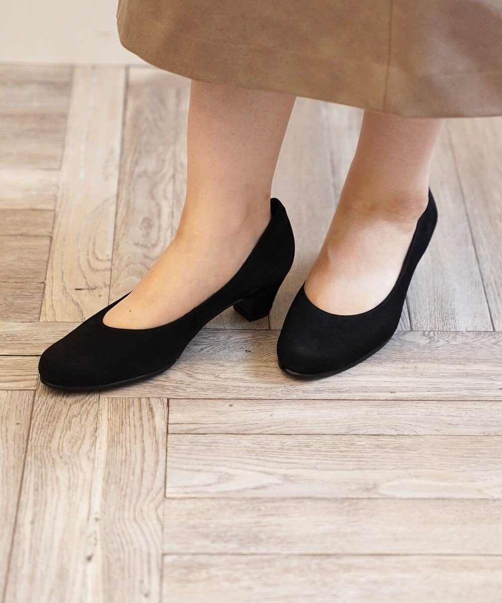 Pointer 日本製 ラウンドトゥパンプス 