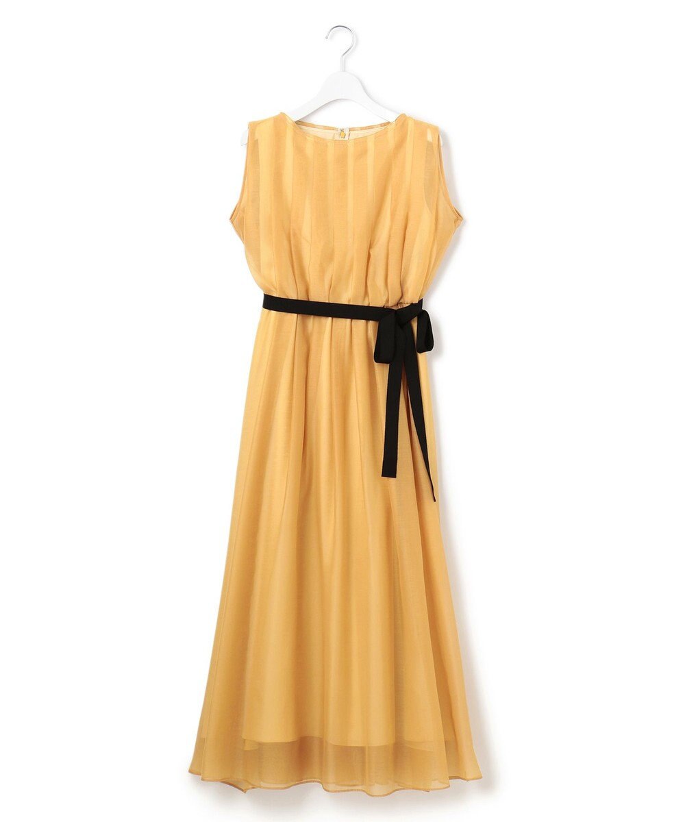 23区 【APPLAUDIR】グロッシーオーガンザ ドレス 