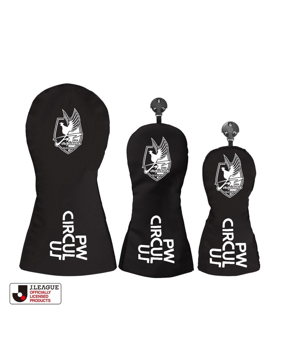 PW CIRCULUS 【UNISEX】J.LEAGUE ヘッドカバー J1所属の20クラブコラボ ゴルフ 